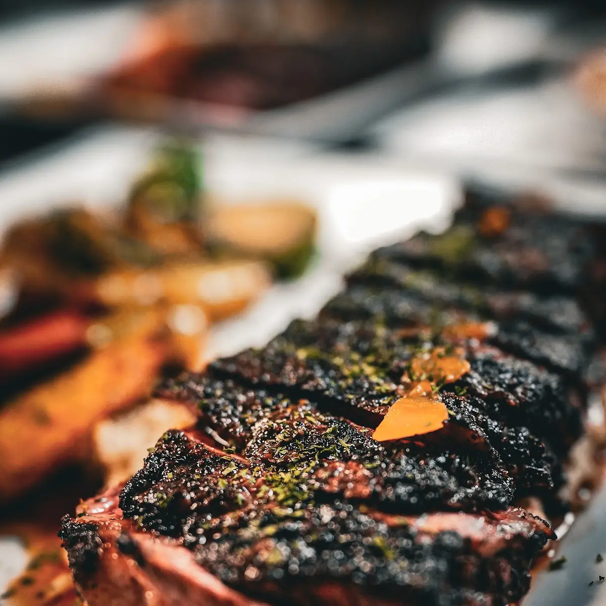 Chocolate Rubbed New York Strip