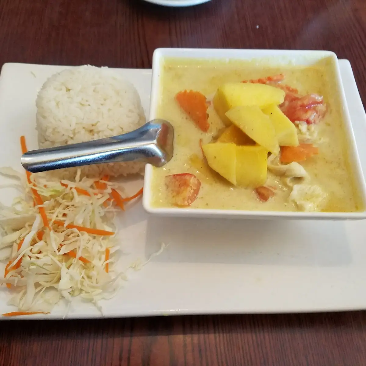 Yellow Curry Dinner