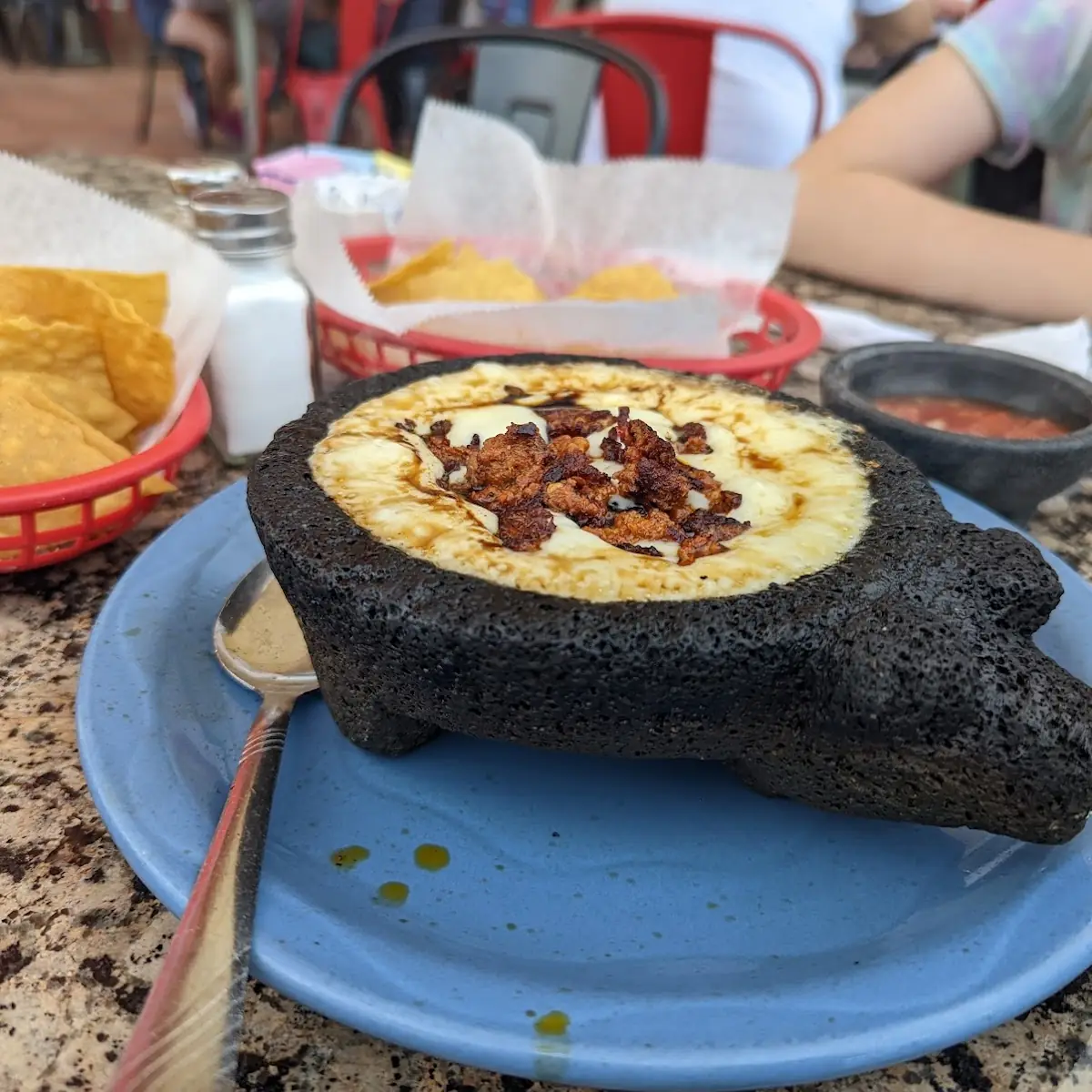 Queso Dip with Chorizo