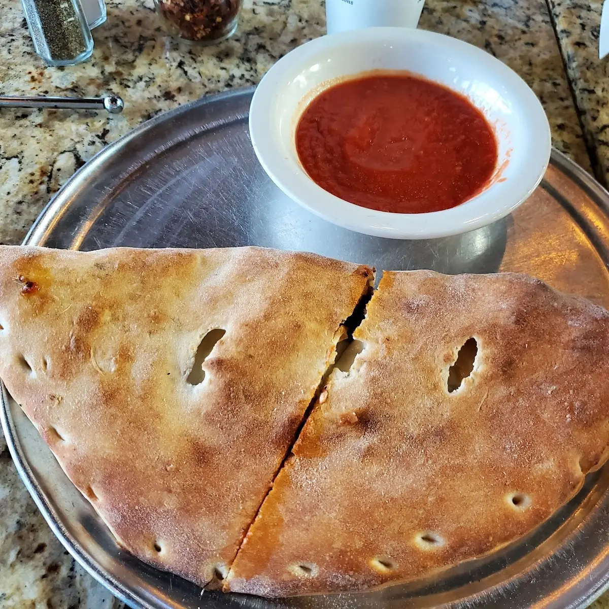 Pepperoni Italian Sausage Calzone