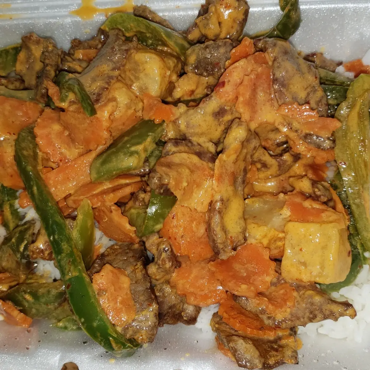 Panang Curry Beef
