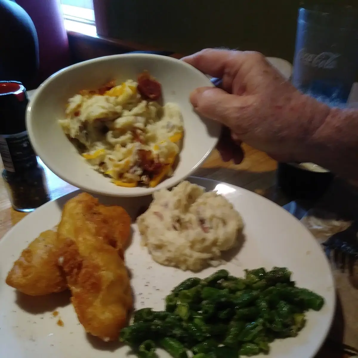 Loaded Mashed Potatoes Fish
