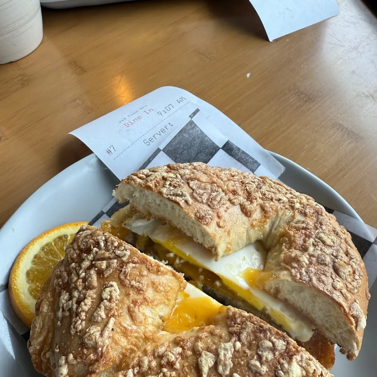 Asiago Egg & Cheese