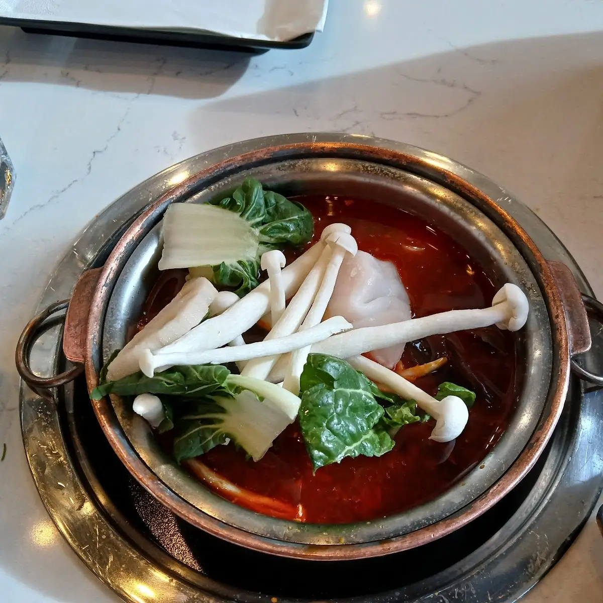 Hot Pot with Spicy Broth