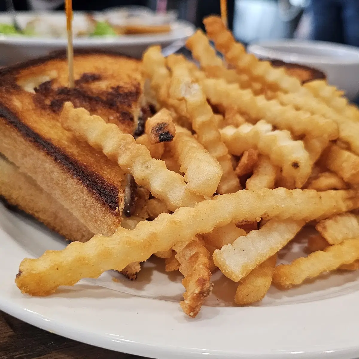 Triple Grilled Cheese Basket