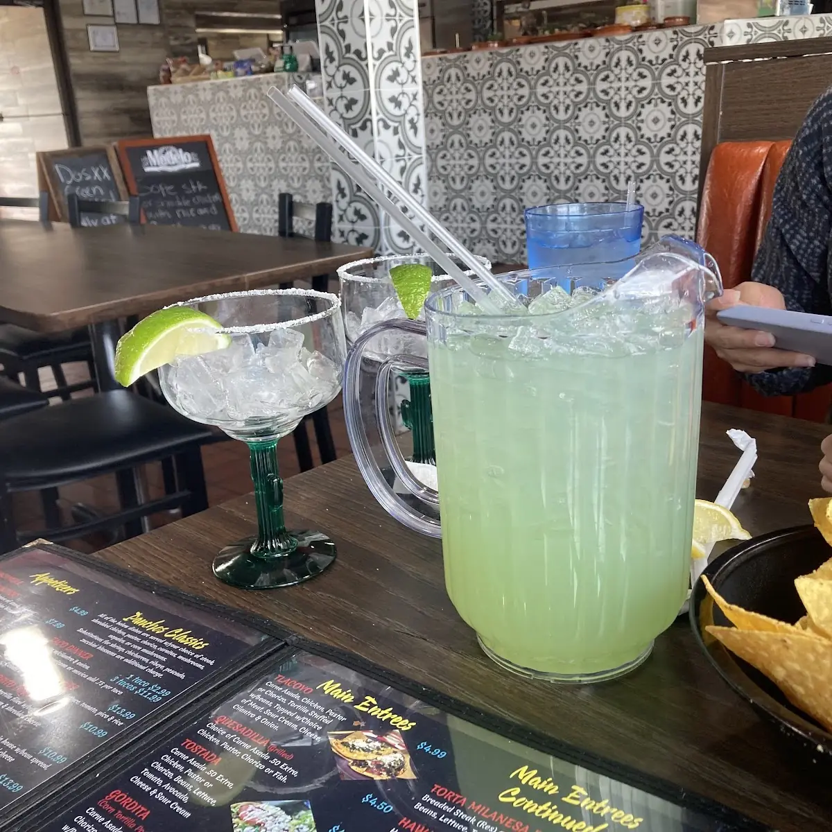 Flavored Margaritas or Daiquiris Long Island Iced Tea