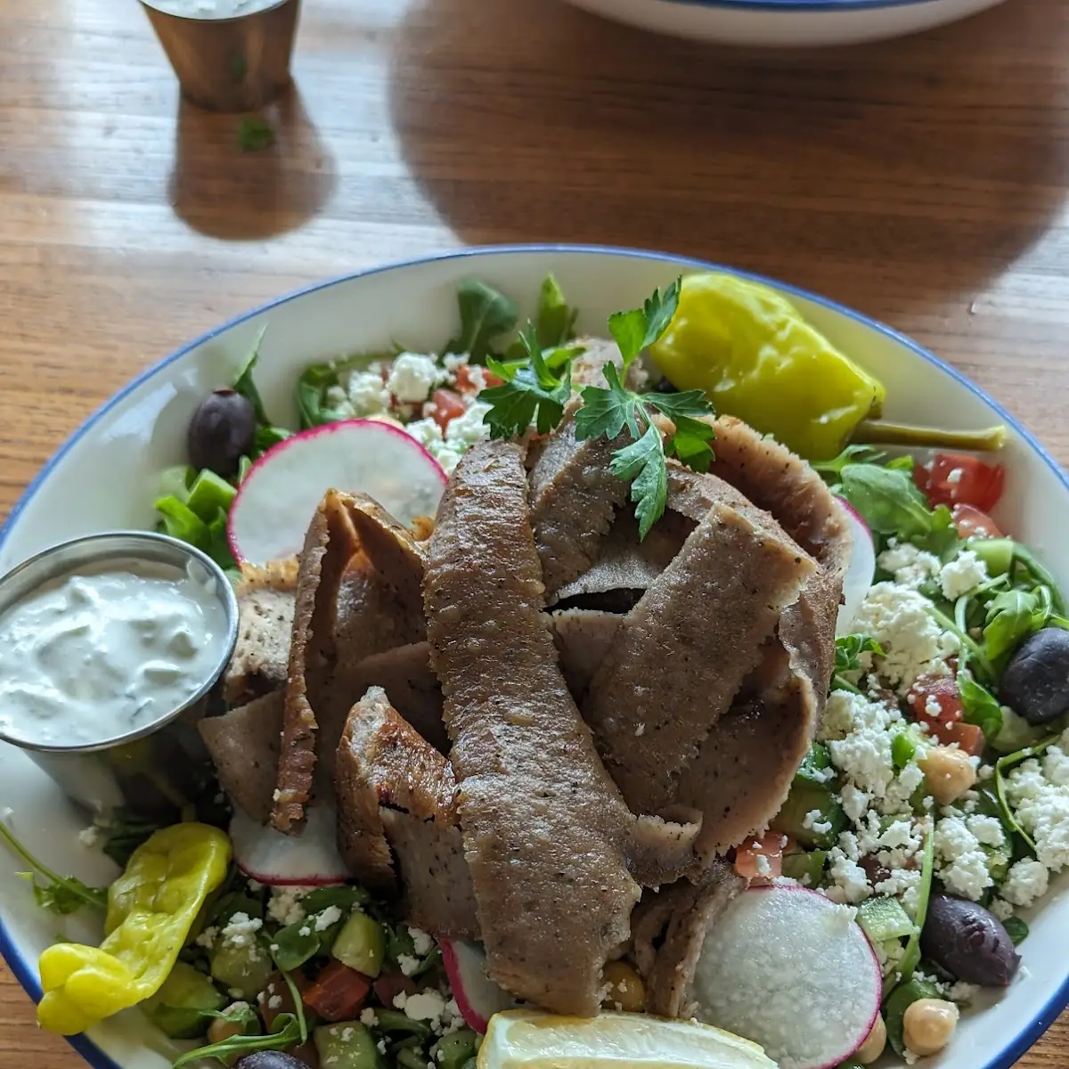 Beef Lamb Gyro Plate