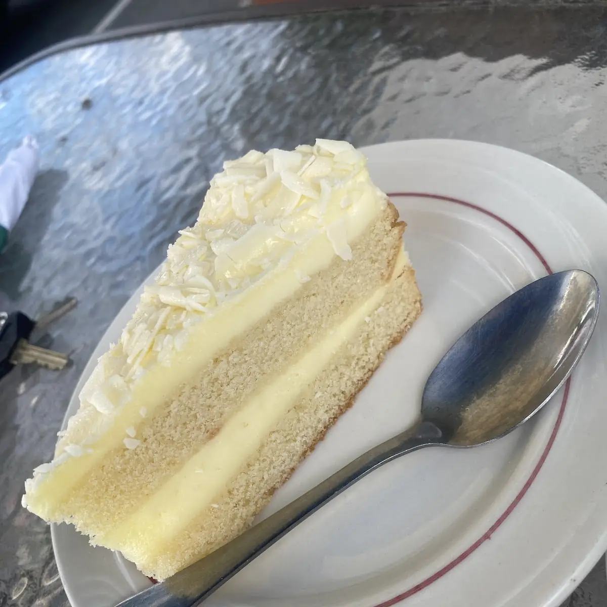 Limoncello Cake Slice