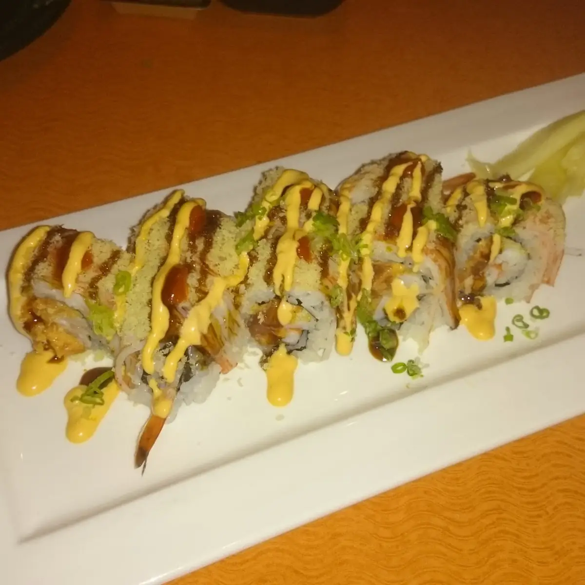 Crunchy Yellowtail or Tuna