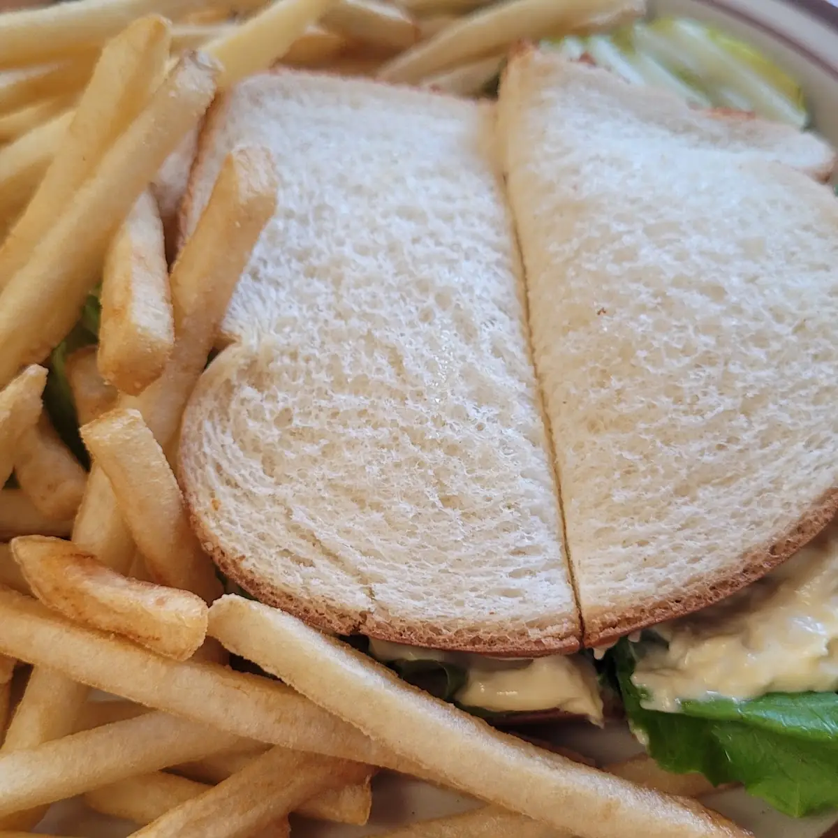 Egg Salad Fries