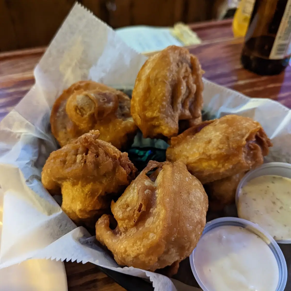 Deep Fried Mushrooms
