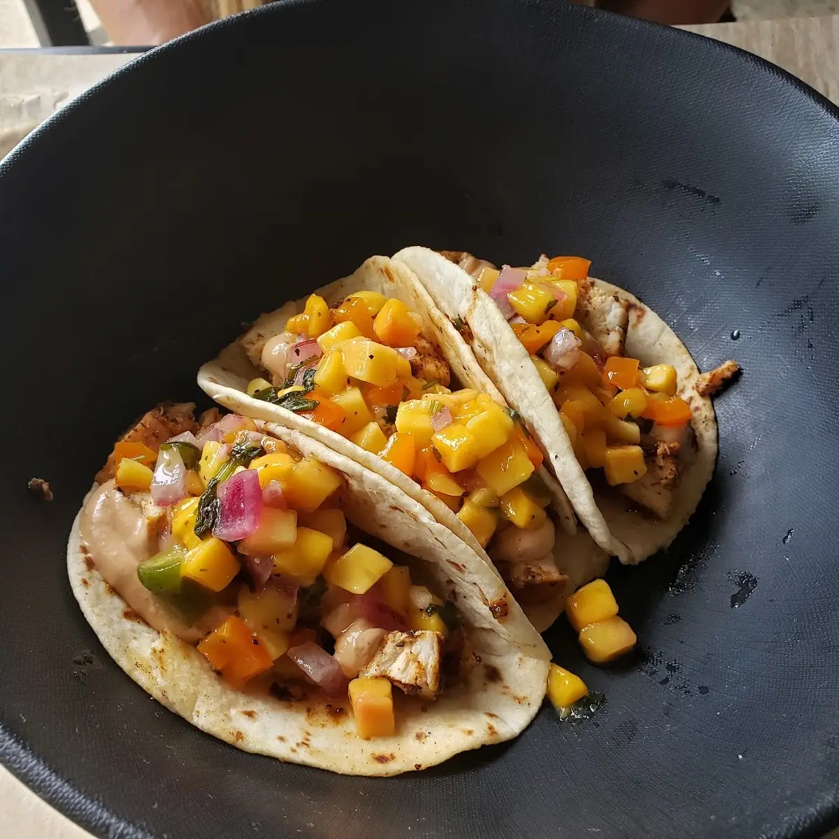 Blackened Chicken Tacos