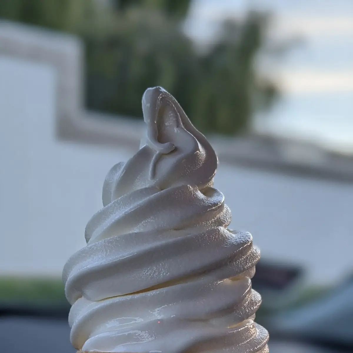 Vanilla Ice Cream Cone