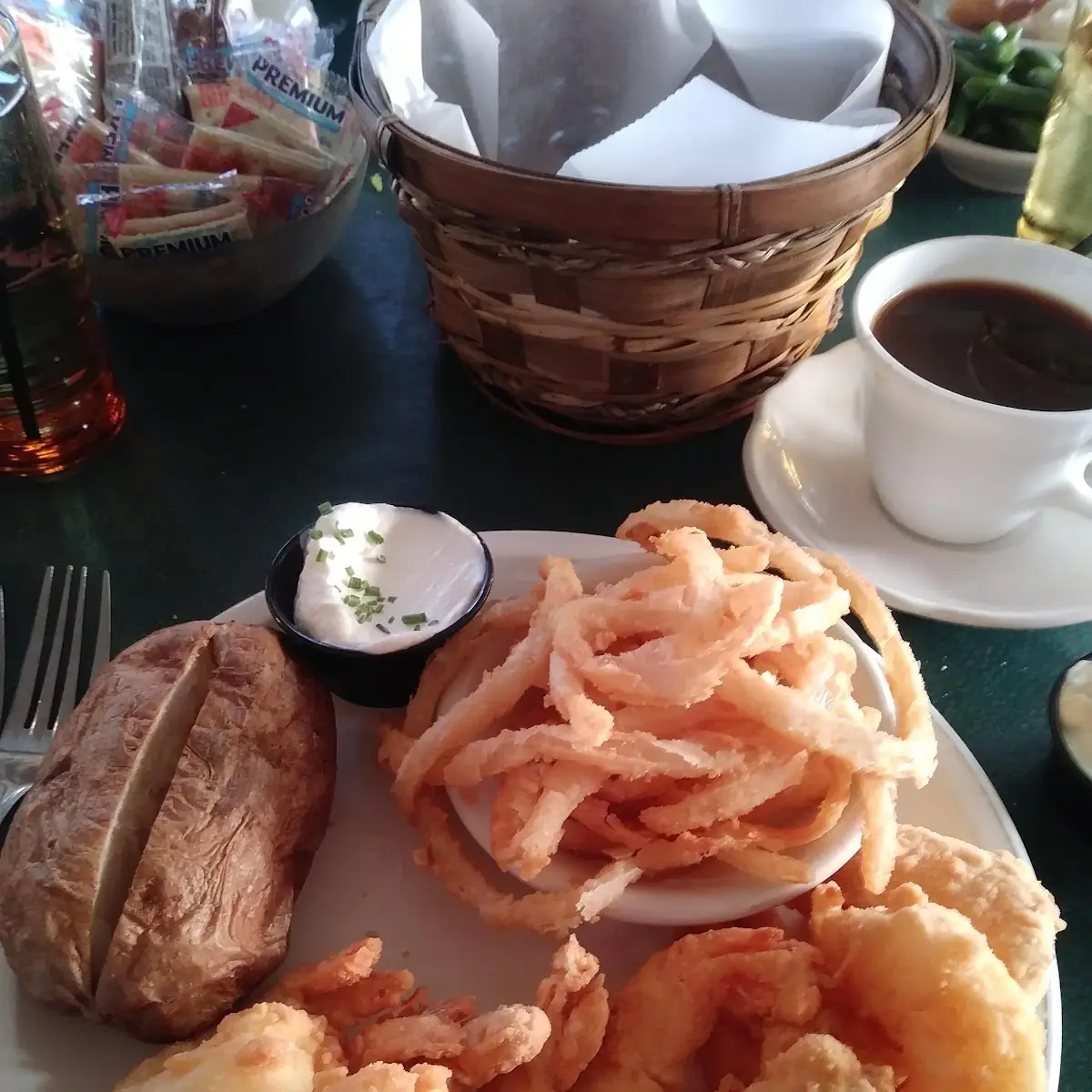 Breaded Shrimp Dinner