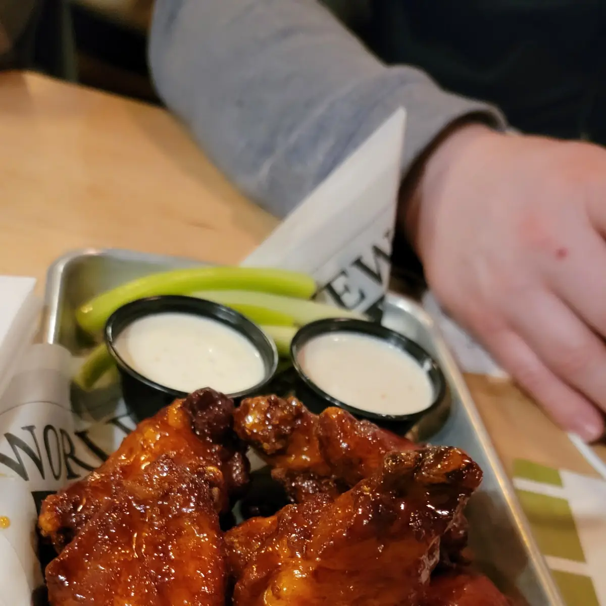Honey Glazed Chicken Wings
