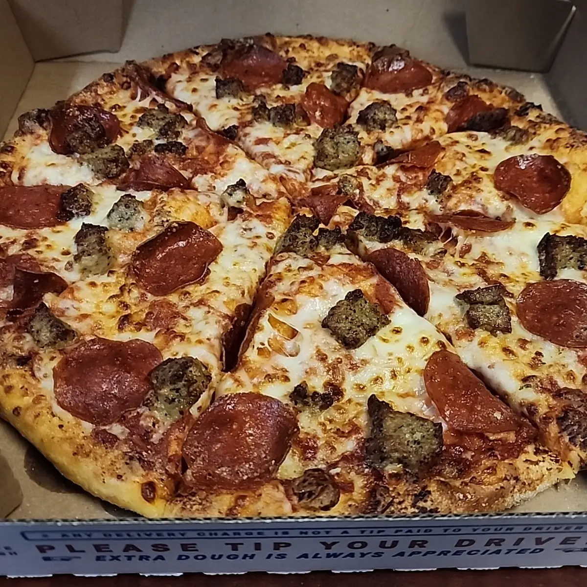 Extra Pepperoni Pizza