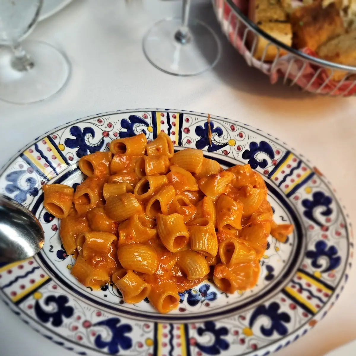 Spicy Rigatoni Vodka Pasta Dish
