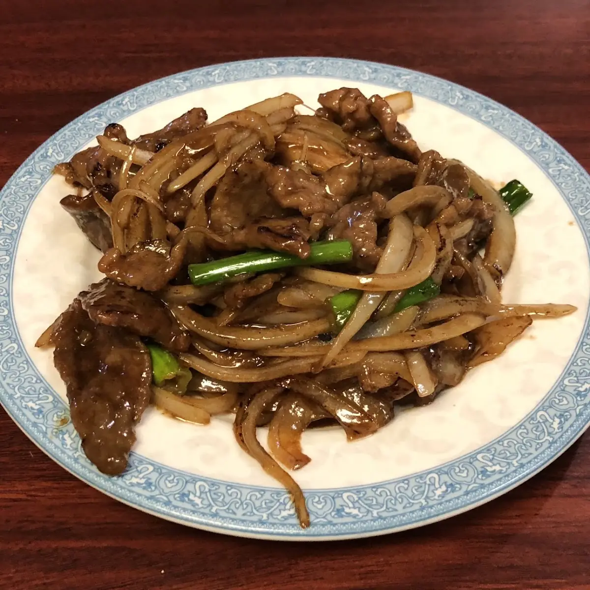 Beef w Garlic Sauce