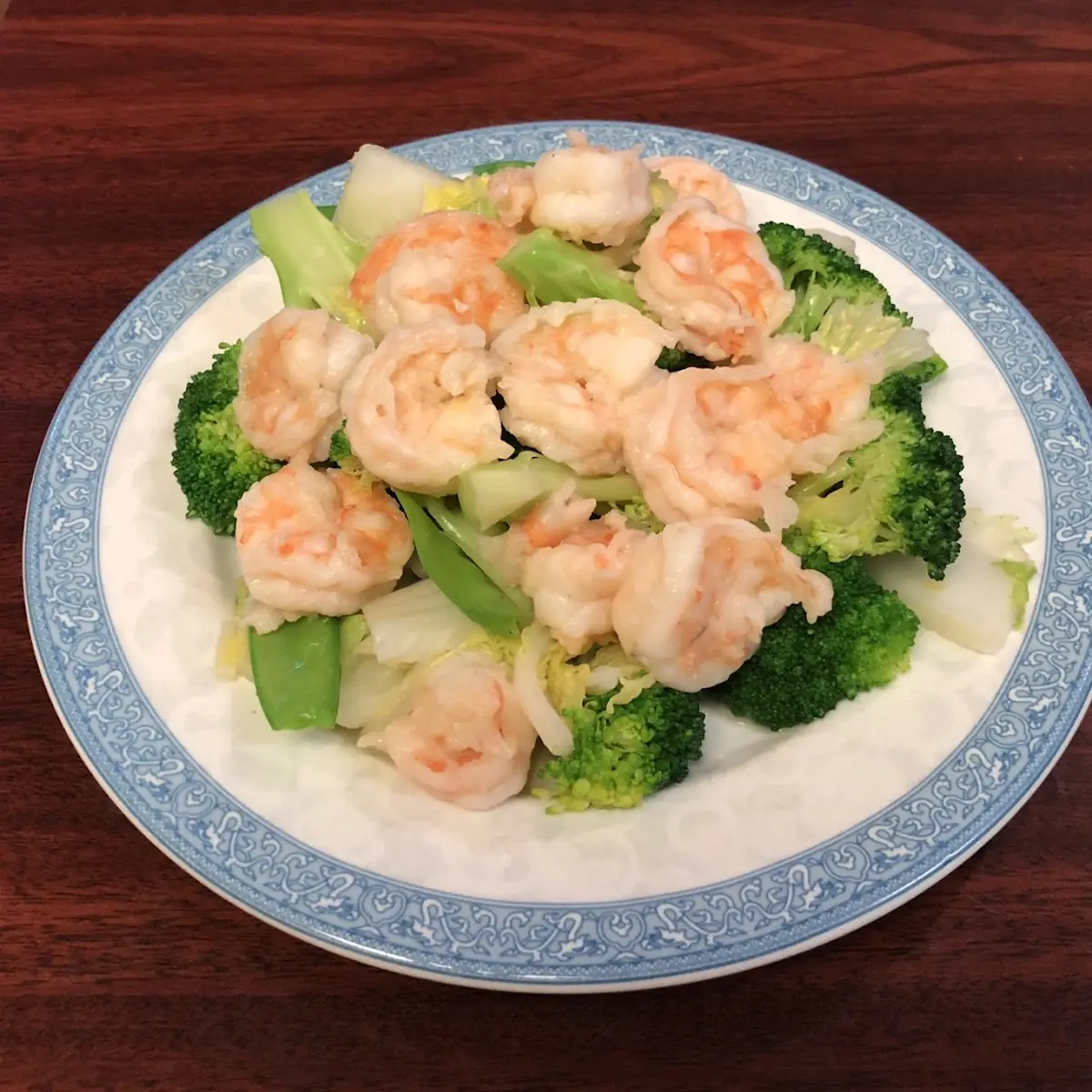 Steam Shrimp w Mixed Vegetables