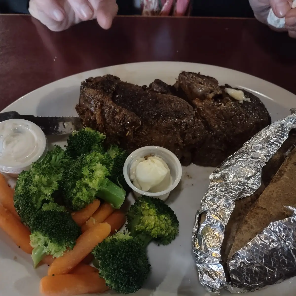 Rib Eye Steak and Eggs