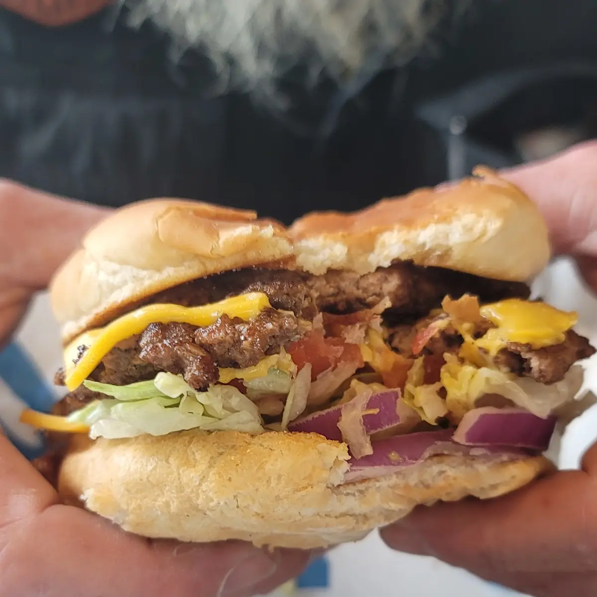 Double Bacon Burger