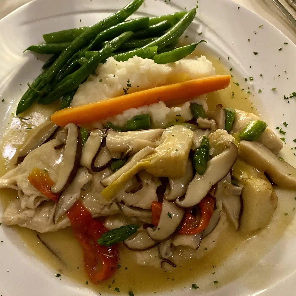 Chicken Vino Bianco