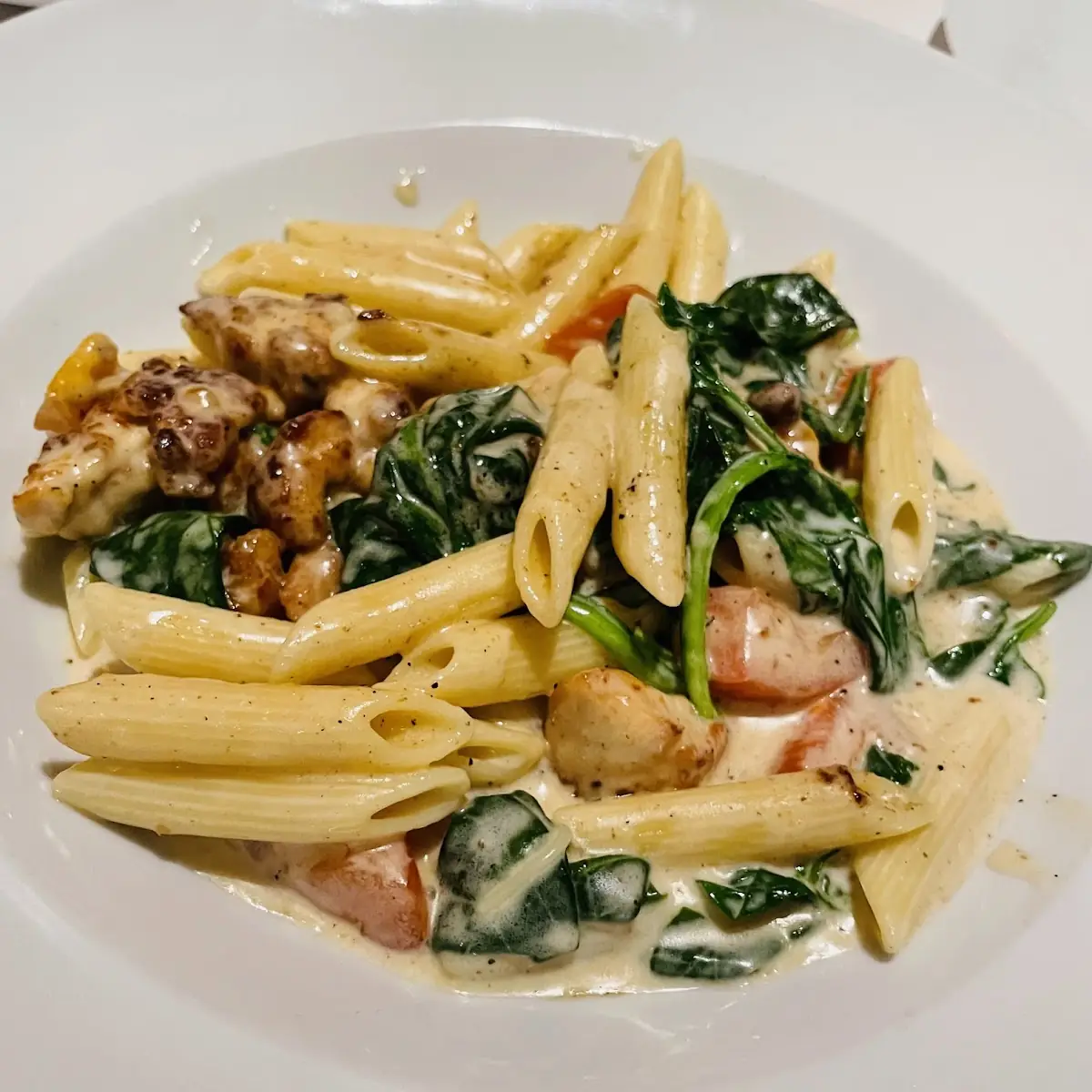 Chicken Pasta Carbonara