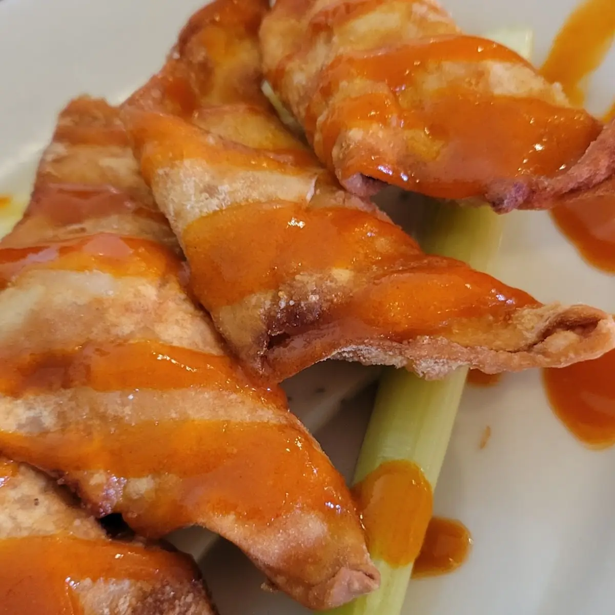 Buffalo Chicken Rangoons
