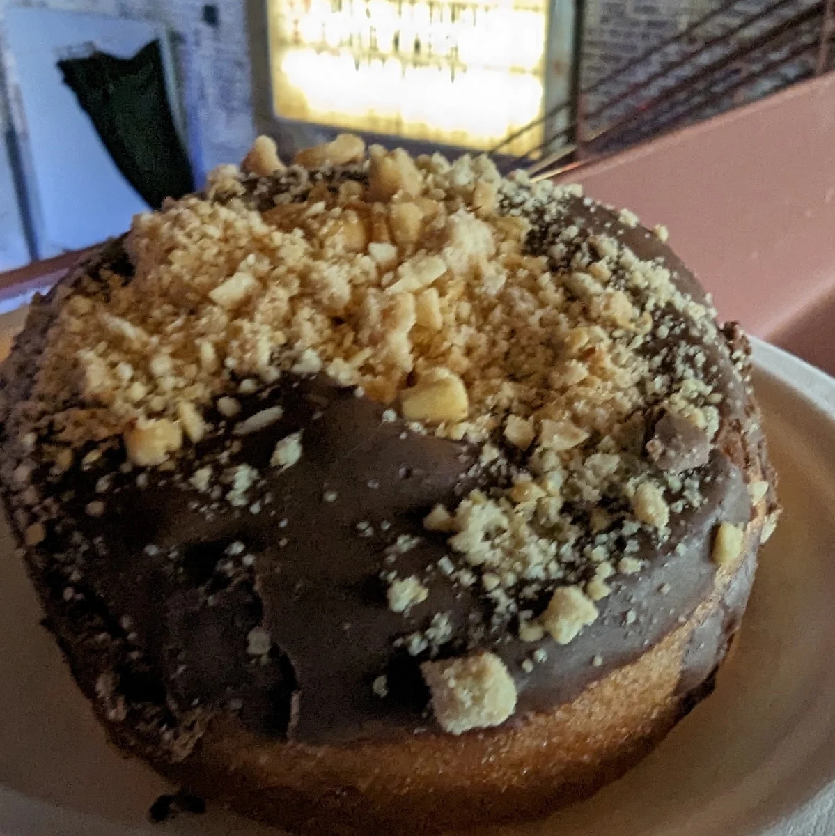 Peanut Butter Chocolate Donut