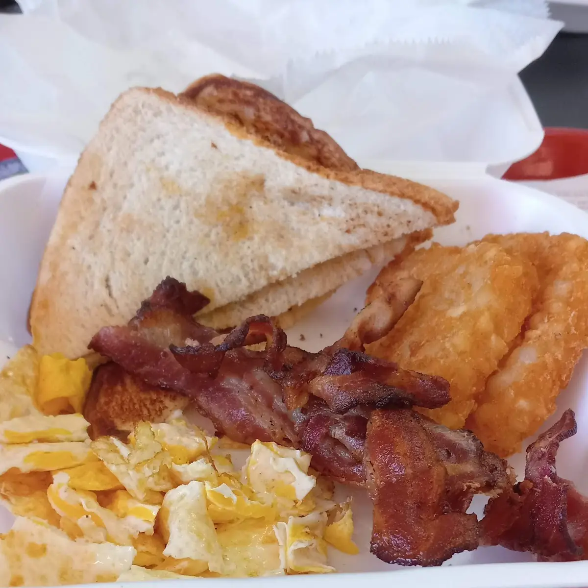 Bacon Egg Plate