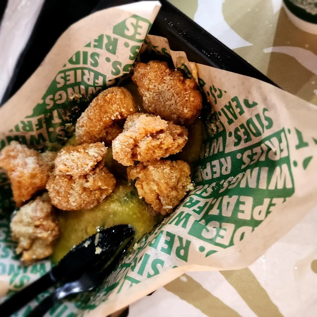 Garlic Parmesan Wings