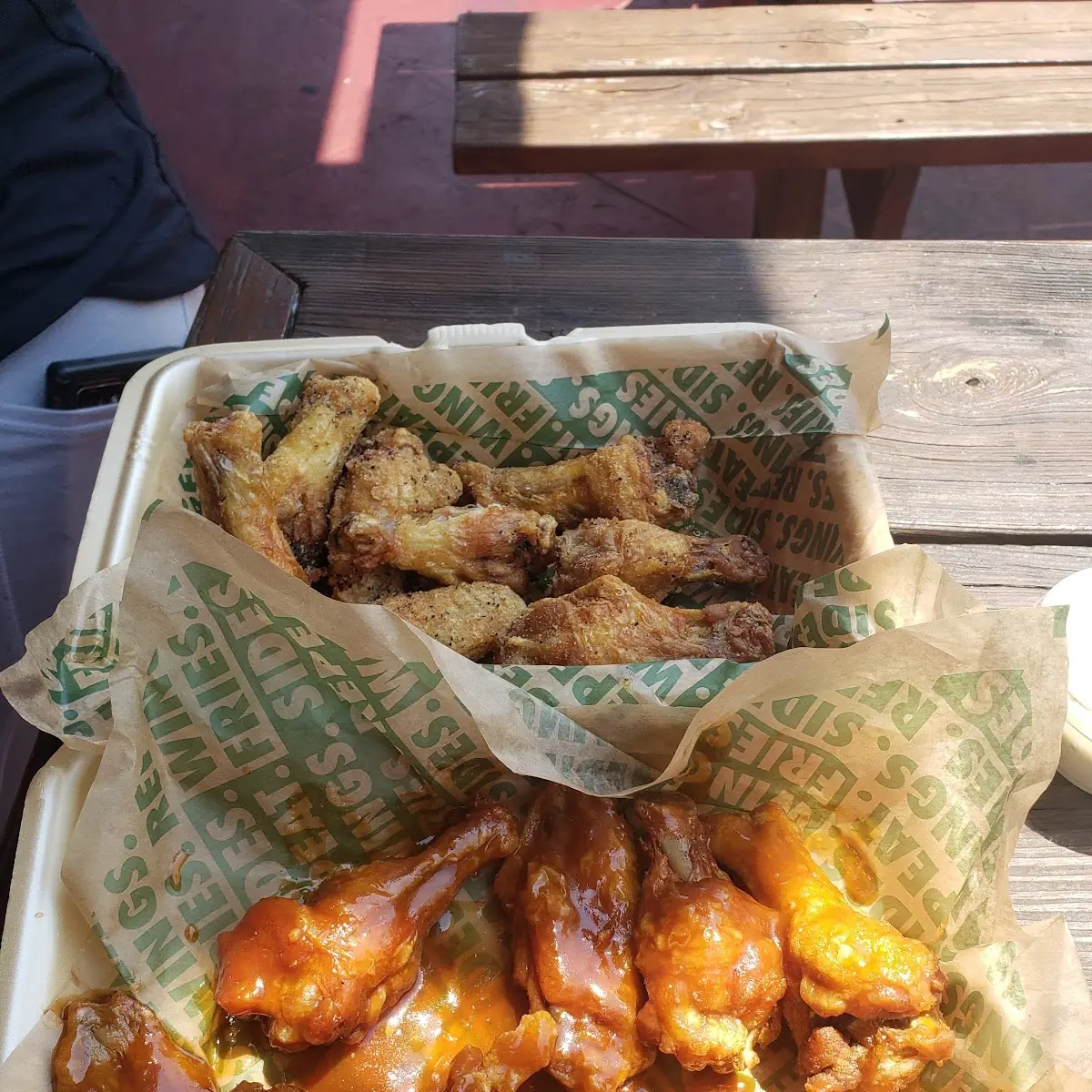 Honey BBQ & Lemon Pepper Wings