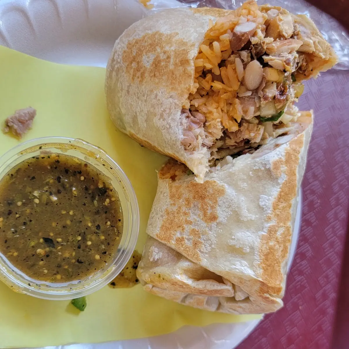 Chicken Burrito