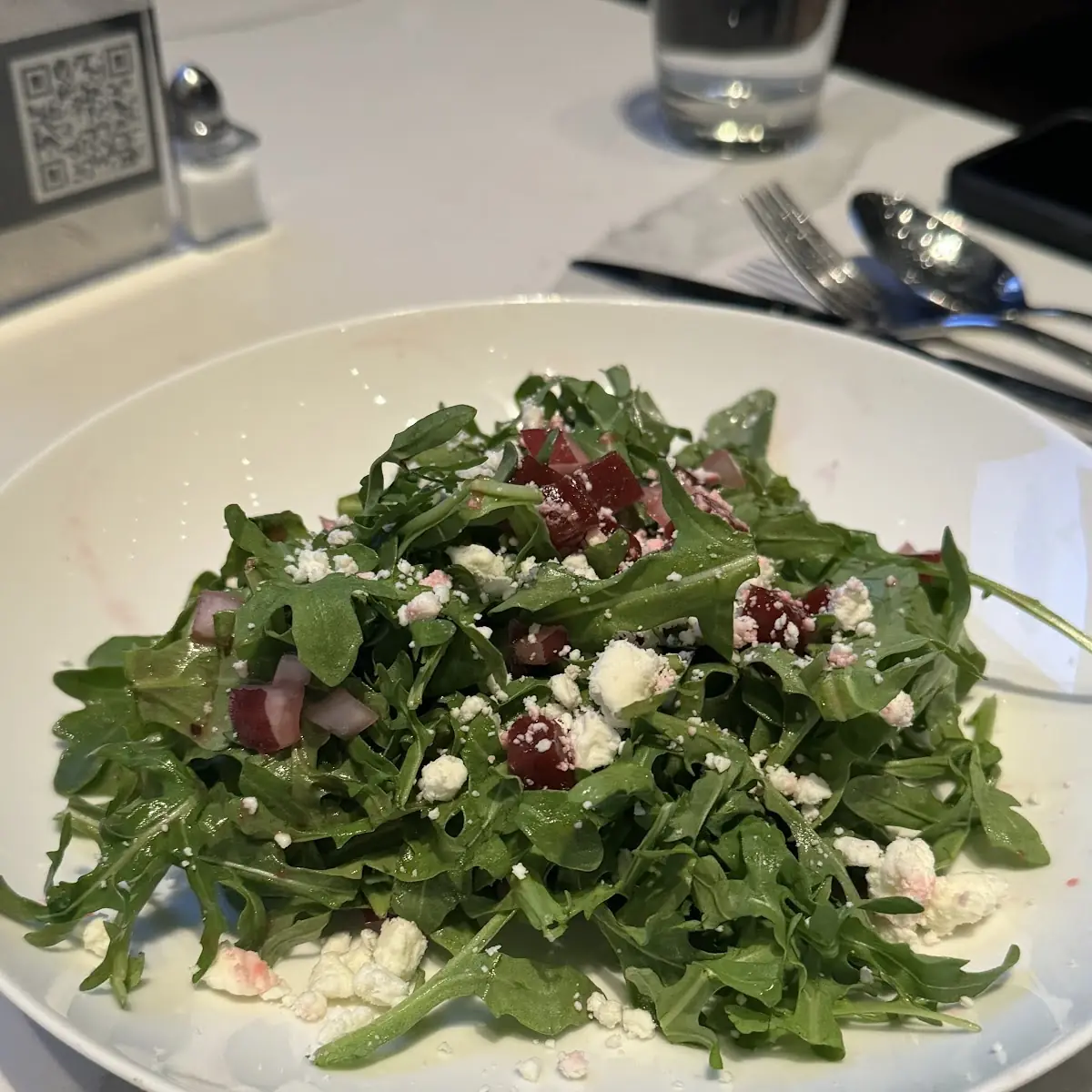 Arugula and Goat Cheese Salad
