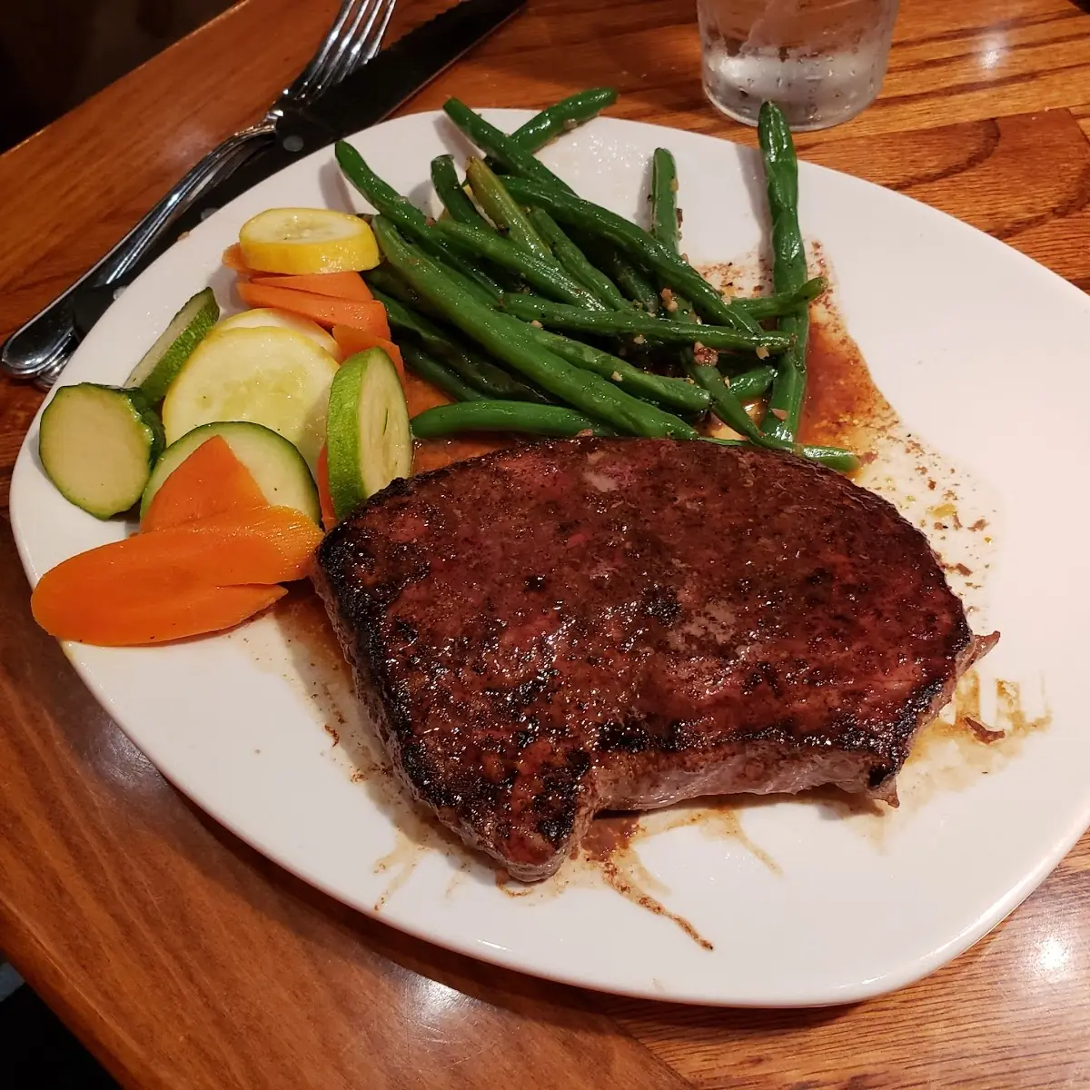 Sirloin Steak with Veggies