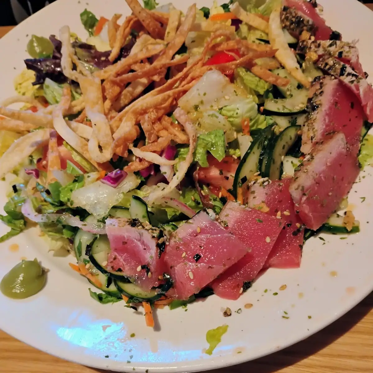 Enlightened Seared Ahi Salad