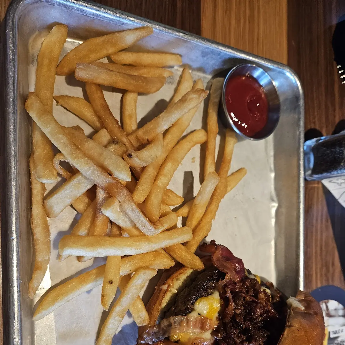 Hickory Brisket and Bacon Burger