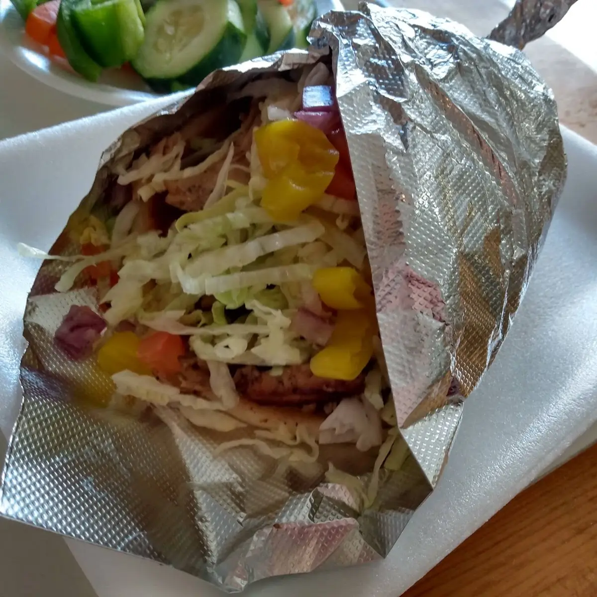 Gyro Chicken Pita