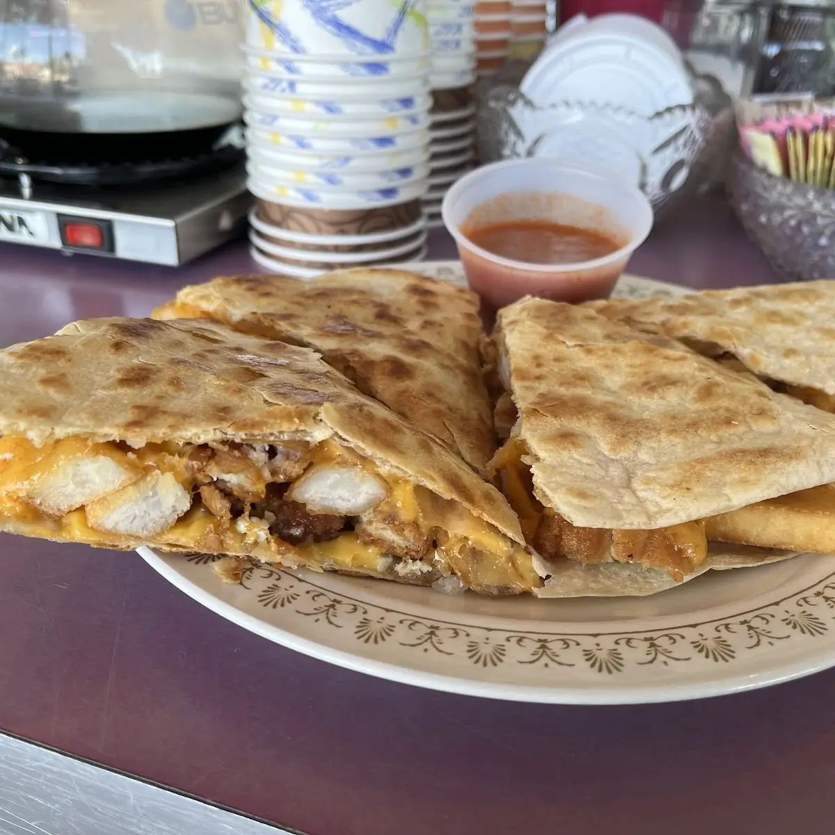 Pulled Pork Quesadilla