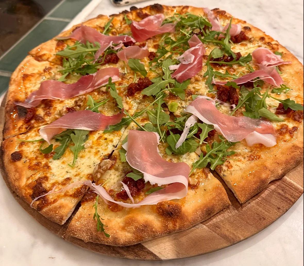 Prosciutto Fungi, Burleigh Pizza
