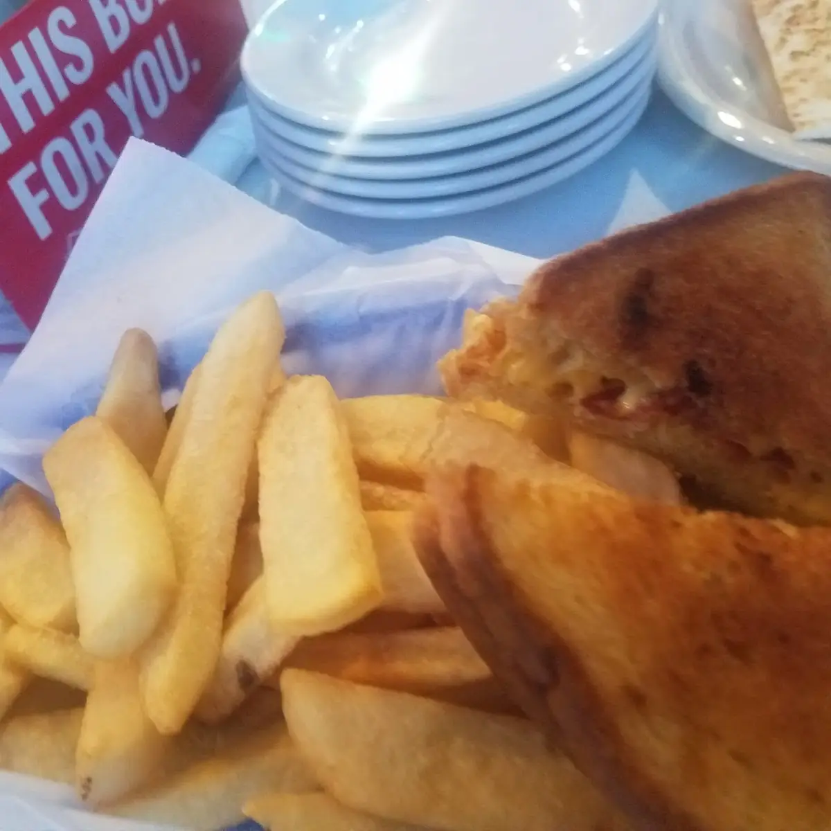 Grilled Cheese and Fries