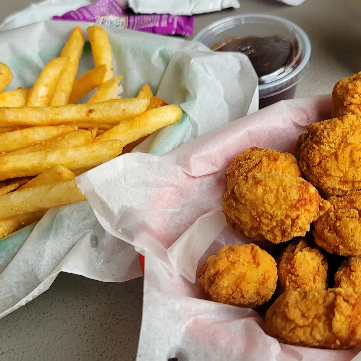 Shrimp Basket with Fries