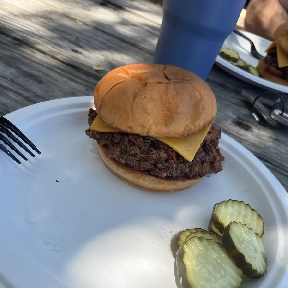 Pulled Beef Brisket Sandwich