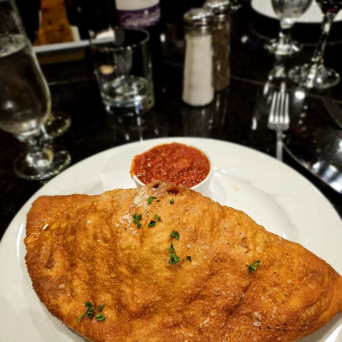Calzone Panzarotti, Armando's Pizza - Riverside Dr E