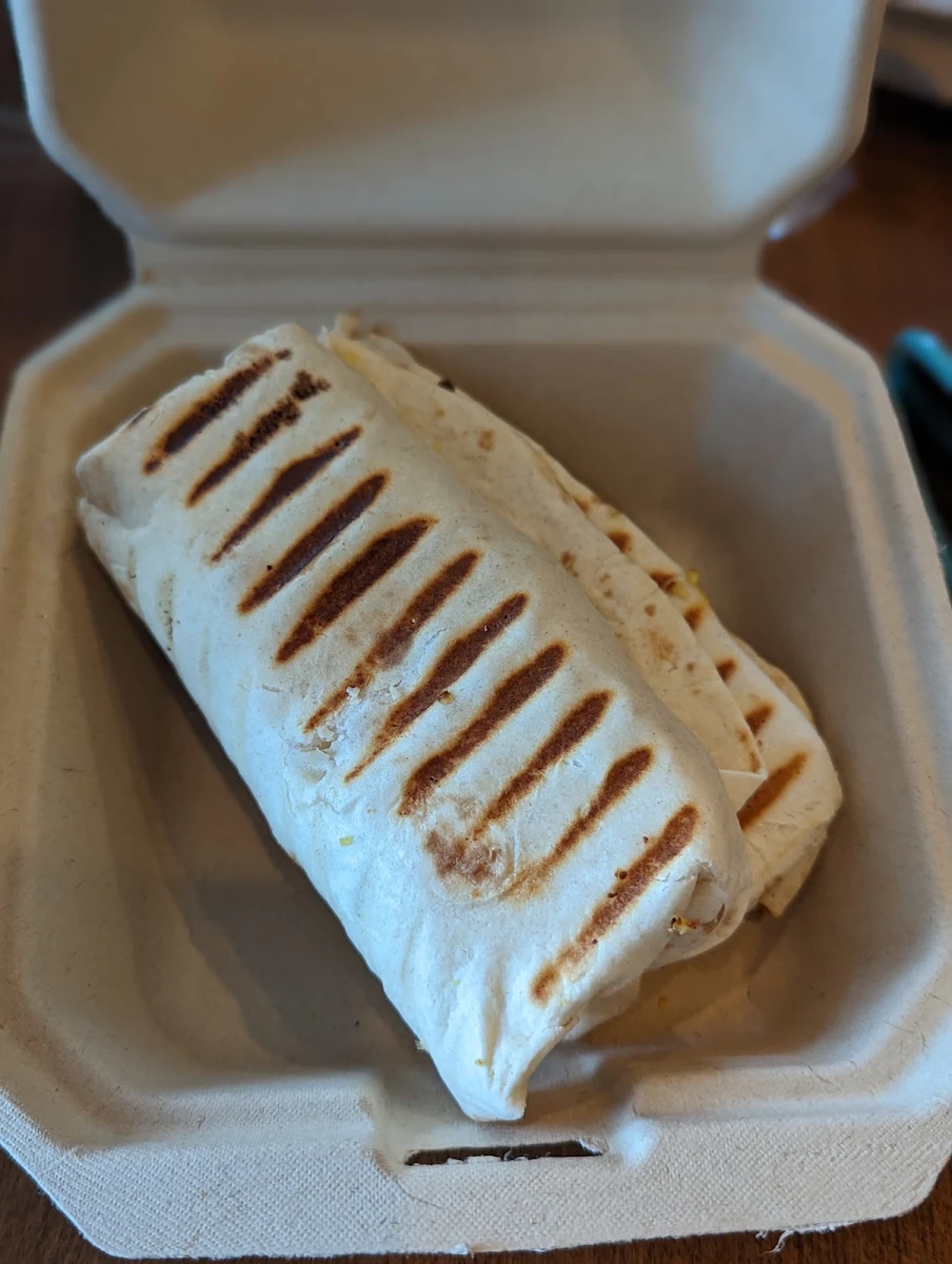 Grilled Breakfast Burrito