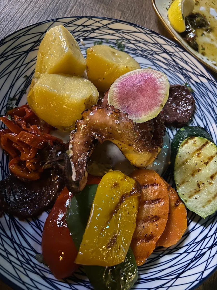 Grilled Octopus Entree