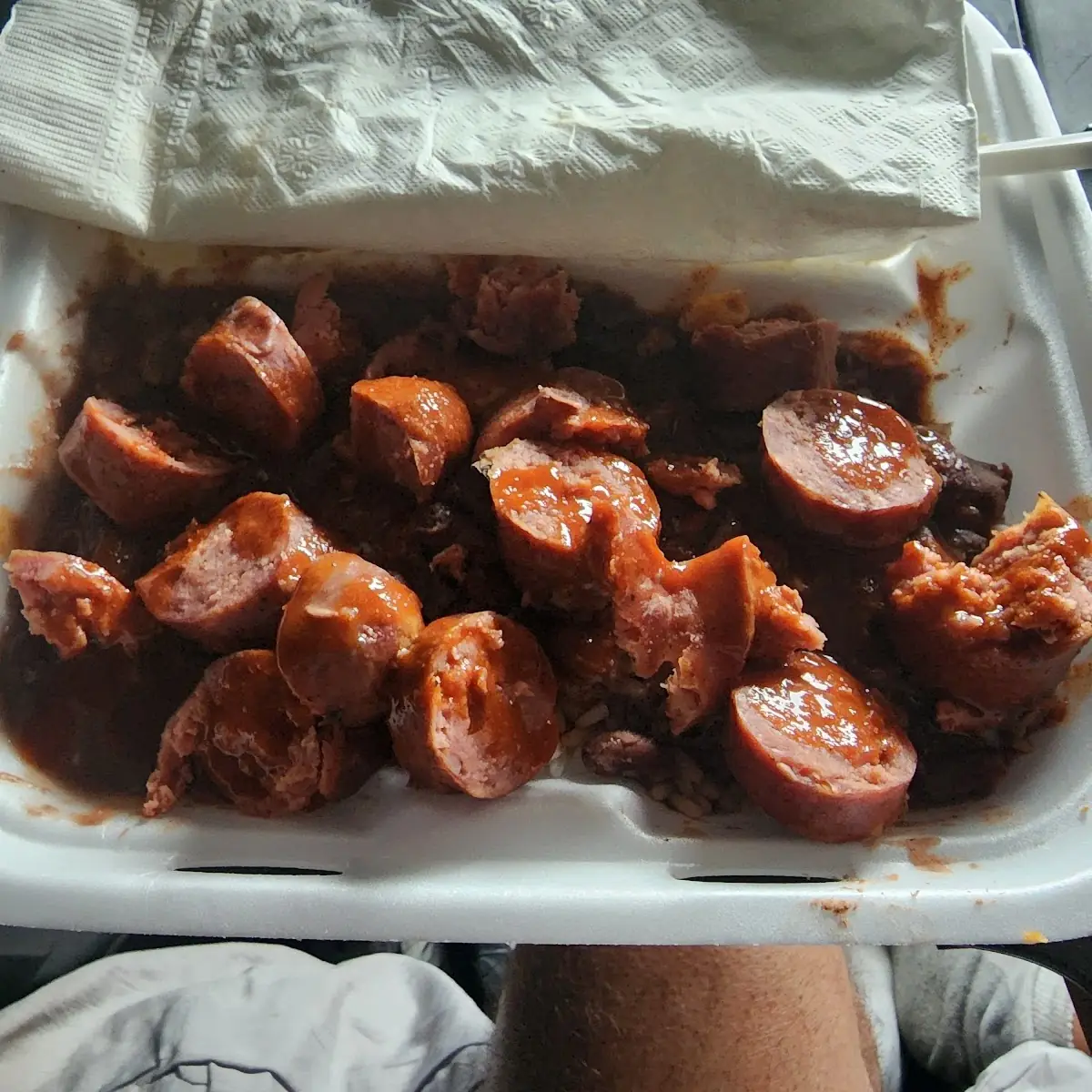 Red Beans and Rice with Gator Sausage