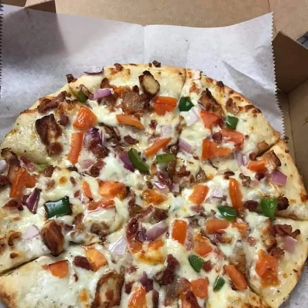 Chicken Ranch Pizza