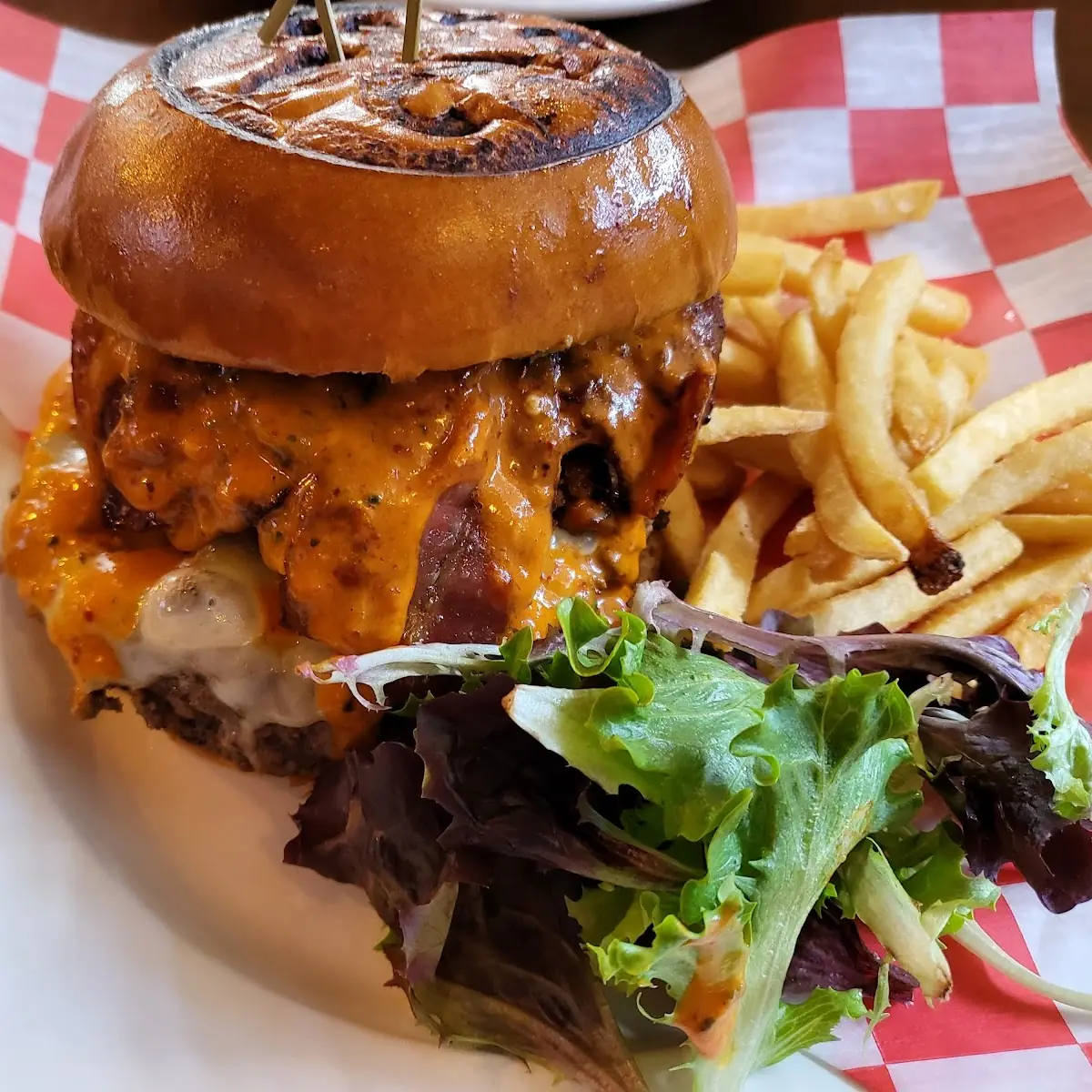 The Crab Rangoon Burger