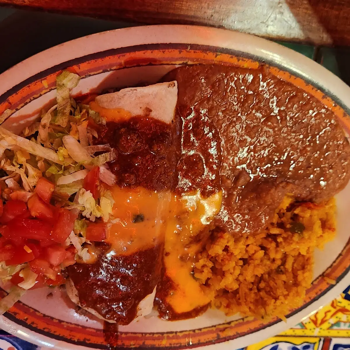 Carne Asada Burrito Plate